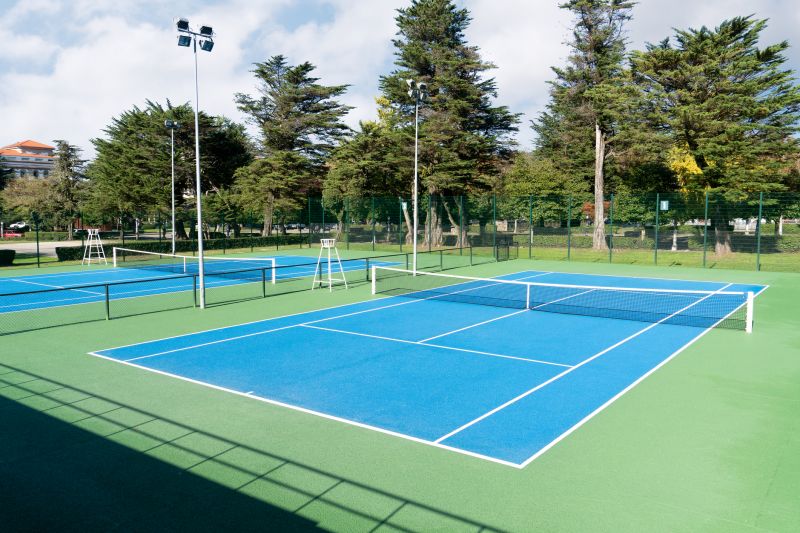 Asphalt Paving For Pickleball Or Tennis Courts In Community And Residential Settings