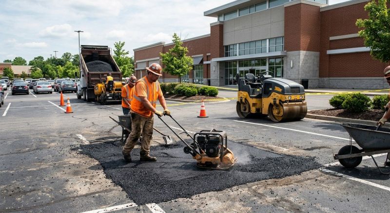 Church Parking Lot Repair in San Diego County, CA