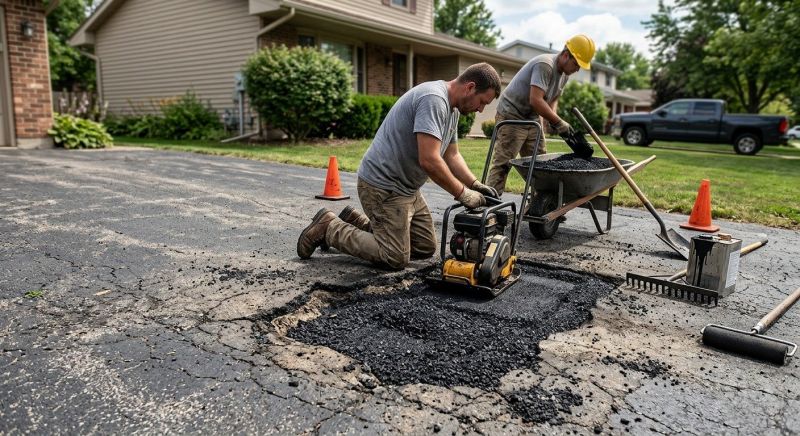 Driveway Paving Repair in Los Angeles, CA