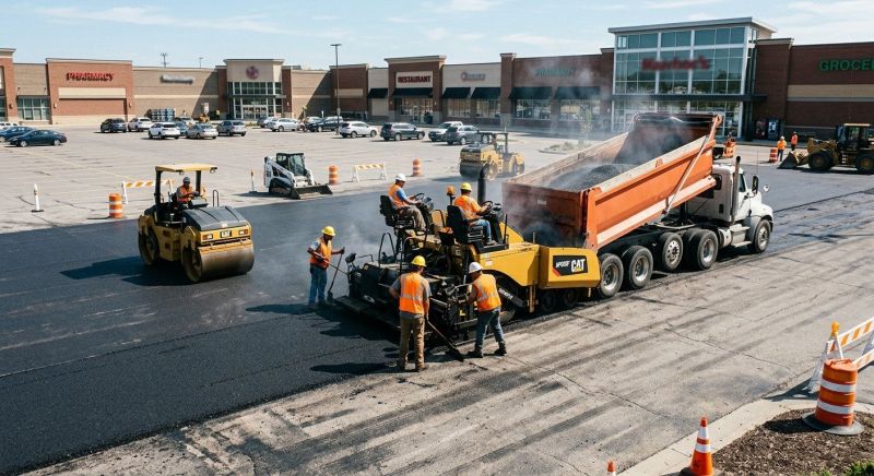 Parking Lot Paving in Savannah, GA