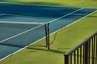 Resurfacing Tennis Courts